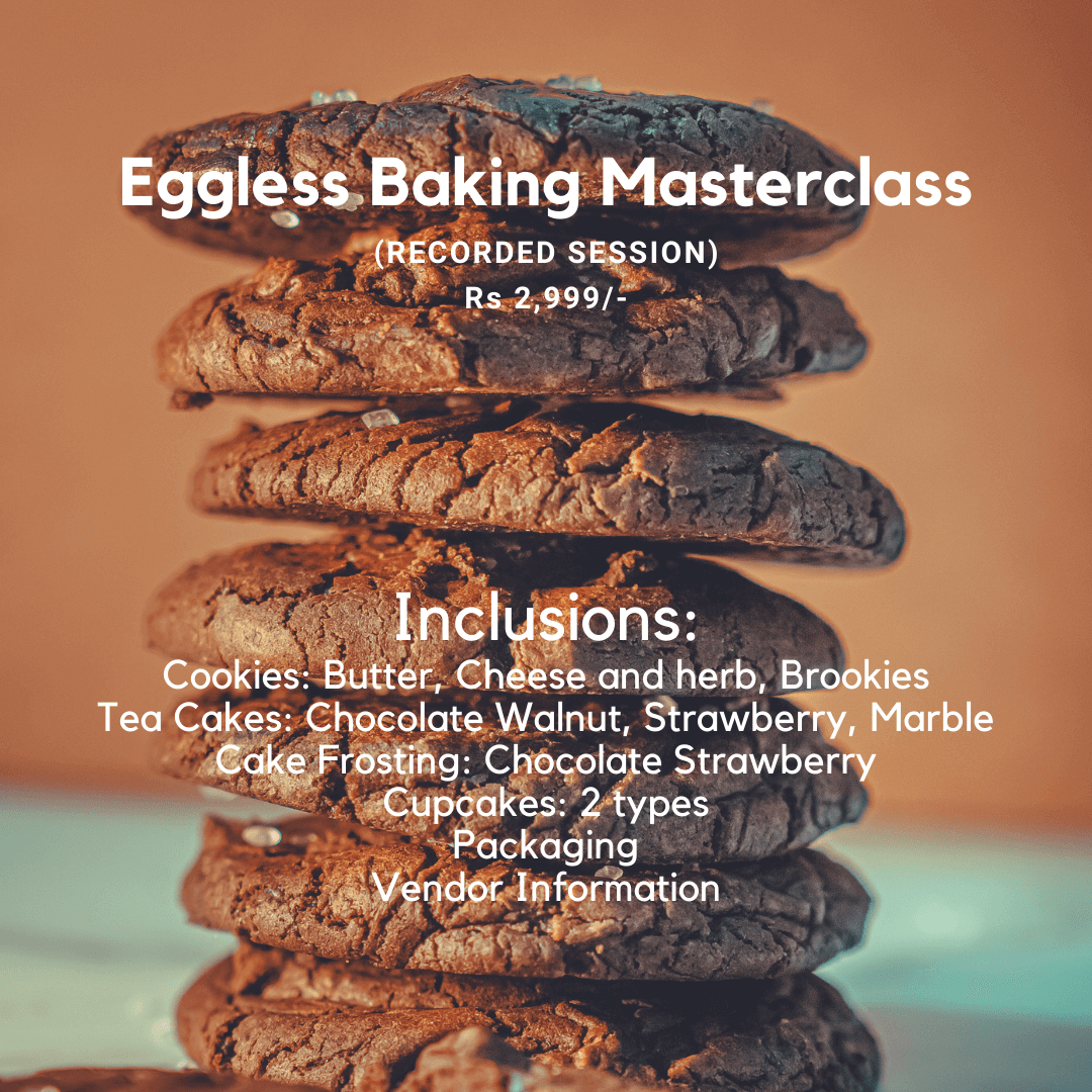 Eggless Masterclass(5 Parts)